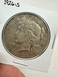 1926-S Silver Peace Dollar