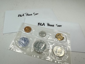 2x 1964 Silver Proof Sets