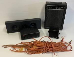 lot 7 image: Misc. Speakers, Wire & More