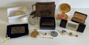 lot 38 image: Misc. Items Including Belt Buckles & More
