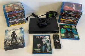lot 77 image: Misc. Blu-Ray Movies With SONY Blu-Ray Player