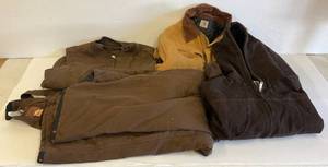 lot 82 image: Misc. Carhartt Jackets & More Size XL