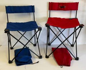 lot 90 image: Two Fold-Up Sport Chairs
