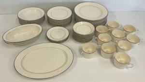 lot 99 image: Misc. Boundary Waters & International Ultra Bone Dinnerware