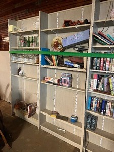 5 wall untis--includes contents-BRING HELP TO LOAD
