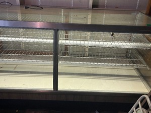lighted glass display--BRING HELP TO LOAD
