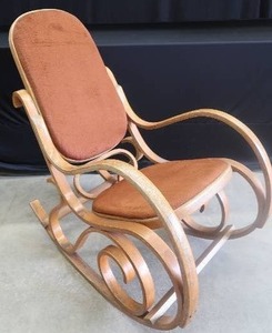 lot 16 image: BENTWOOD STYLE ROCKER
