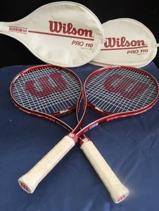 lot 10F image: WILSON PRO 110 TENNIS RACKET