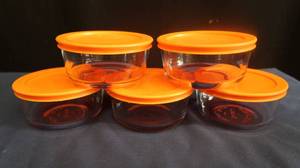 lot 11C image: PYREX STORAGE CONTAINERS