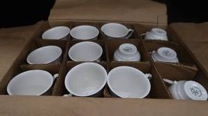 lot 50 image: 6 DOZEN NEW COFFEE CUPS