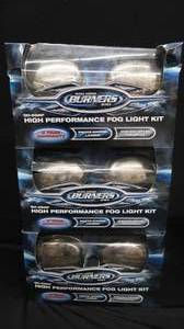 lot 60 image: 3 HIGH PERFORMANCE FOG LIGHT KITS NEW IN BOX