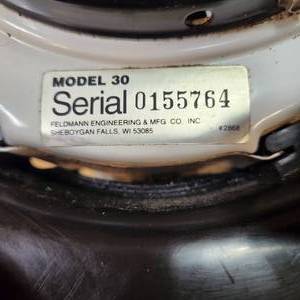 TECUMSEN 3.0 HP MODEL 30 Motor