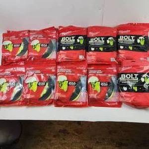 Lot of 19 Milwaukee Bolt