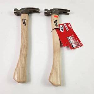 Lot Of Two New Milwaukee Hickory Hammers 48-22-9419