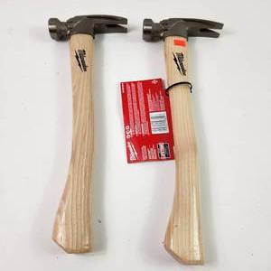 Lot Of Two New Milwaukee Hickory Hammers
