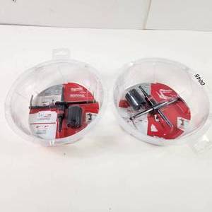 Lot Of Two Milwaukee Adjustable Hole Cutters 49-56-0320
