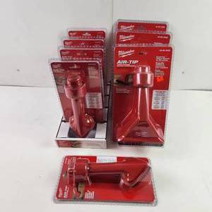 Lot Of Eight Air-Tip Vacuum Accessories New 49-90-2038
