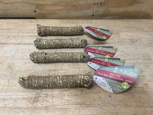 lot 184 image: Lot of 4- Grass Cord (50 ft each)