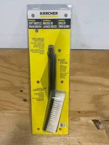 lot 95 image: KARCHER Soft Bristle Pressure Washer Wash Brush - 4000 PSI - Quick-Connect
