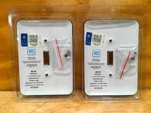 lot 127 image: Lot of 2 - Chevrolet Light Switch Covers