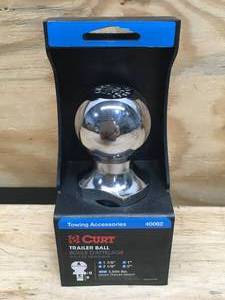 lot 118 image: Curt Trailer Ball Model # 40062 0806248.01