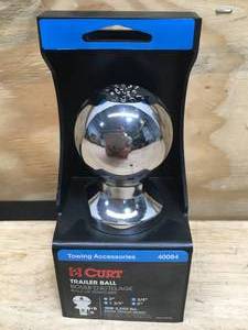 lot 119 image: Curt Trailer Ball Model # 40064 0806248.63