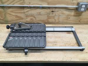 lot 167 image: Ridgid tile saw table