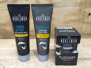 lot 169 image: Lot of 3 - Nobleman Brand Facial Care Products