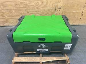 lot 173 image: Kingspan TruckMaster Low Profile Portable Diesel Fuel Storage Tank and Pump Set, 16 GPM High-Flow Pump, 53-Gallon Capacity, Model# 9539-KP-0023901