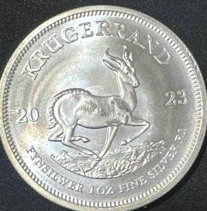 1oz .999 Silver Krugerrand