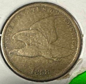 1858 Flying Eagle Cent