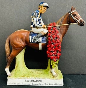lot 88 image: Vintage 1977 Secretariat Bourbon Decanter