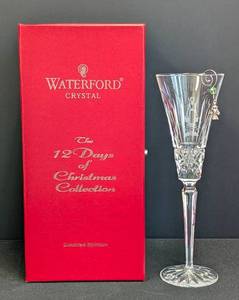 lot 75 image: Waterford Crystal 12 Days of Christmas Eight Maids Milking Flute