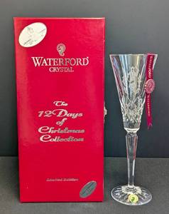 lot 79 image: Waterford Crystal 12 Days of Christmas Twelve Drummers Drumming Flute