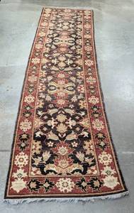 lot 173 image: Vintage Woven Wool Runner