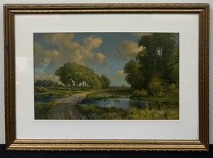 lot 141C image: Vintage Framed Print by R. Atkinson