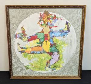 lot 206 image: Bjorn Wiinblad Print by Permild and Rosengreen Featuring Papageno From The Magic Flute