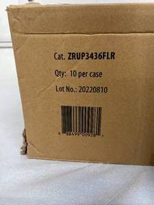 lot 17 image: MSRP $150  1 Case (10 each) NEW Cardinal Health Essentials ZRUP3436FLR 34 x 36 4-Layer Protection Cotton Polyester Blend Reusable Underpad with Tuckable Flaps