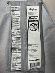 lot 42 image: 1 Case NEW Sage Stryker 7905 Comfort Shield Barrier Cream Cloths - Size Large (open box)
