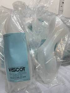 lot 45 image: Lot of NEW Viscot 201000-1 Millie Men & Female Urinals - Individually Bagged with Instruction Sheet