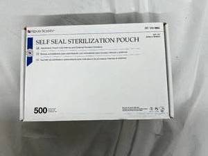 lot 56 image: Huge Lot of Mixed Brand & Size Sterilization Pouches (Henry Schein, Cardinal Health, Steriking)
