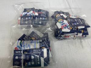 lot 12 image: Lot of 145 Leaflets (2 Capsules per leaflet) NEW Mucinex Nightshift All-In-One Severe Cold & Flu Symptom Relief Leaflets Trial Samples With $5.00 Coupon