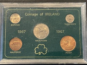 lot 8 image: 1967 Coins of Ireland