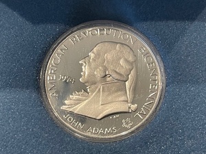 lot 13 image: 1974 Silver Bicentennial Medal