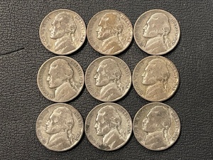 lot 48 image: Silver War Nickels
