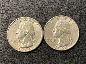 lot 49 image: Washington Silver Quarters