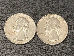 lot 97 image: Washington Silver Quarters
