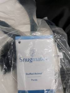 Lot of 3 Snugmates Stuffed Animal Pandas