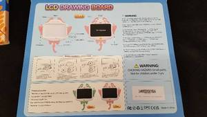 Set of 4 LCD Drawing Boards - 8.5 Inch Colorful