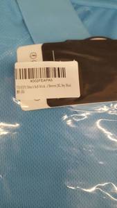 TIHEEN Mens Soft Wick Short Sleeves Polo Shirt (XL, Sky Blue)